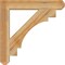Ekena Millwork Merced Craftsman Rough Sawn Bracket, Western Red Cedar, 4"W x 28"D x 28"H BKT04X28X28MRC04RWR - alternate 3